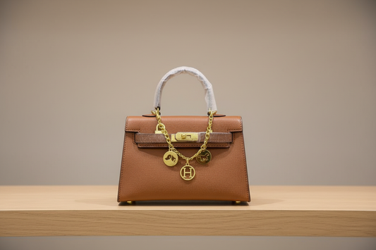 Hermès Birkin mini marron - Photo 2