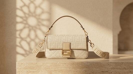 Style Fendi Baguette FF beige