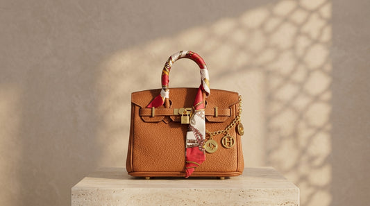 Style Hermes Birkin marron mini