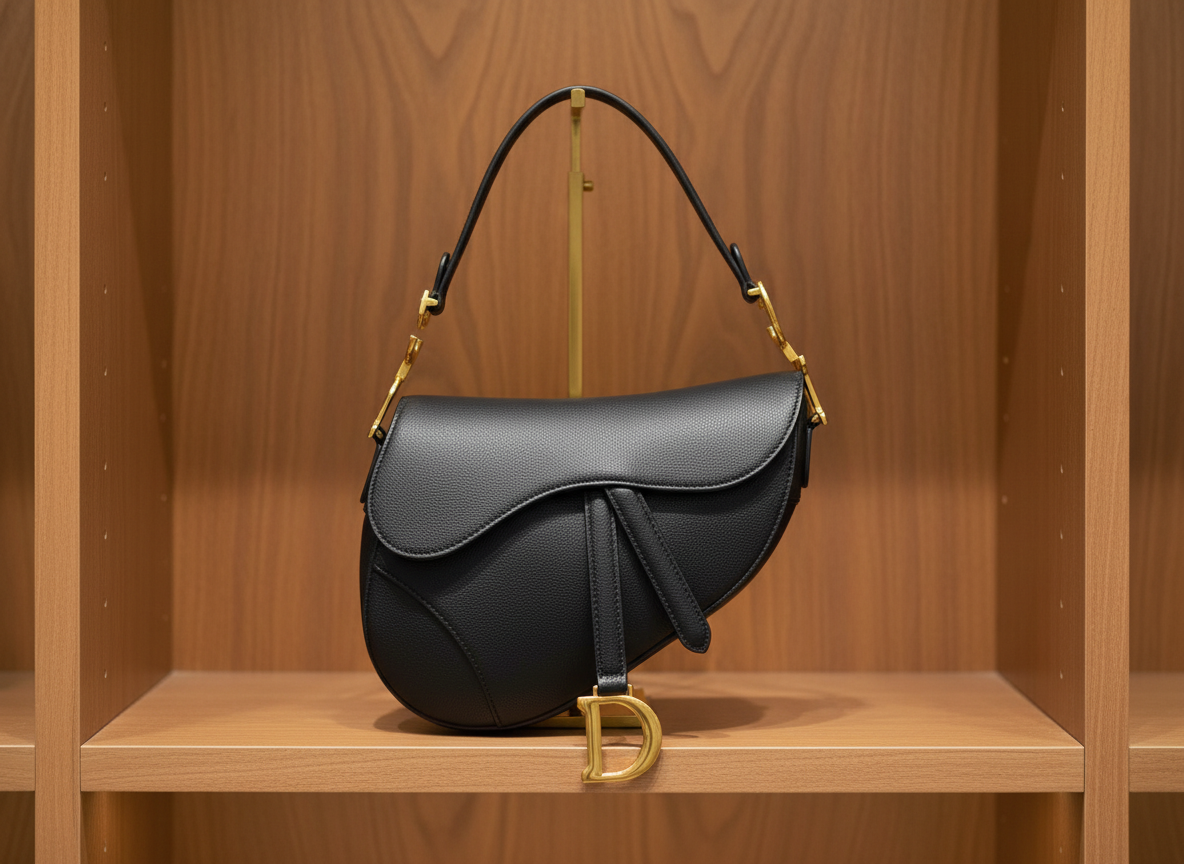 Sac Dior Saddle noir
